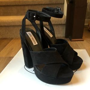 Steven Madden black heels